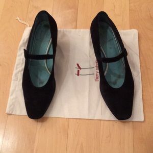 Thierry Rabotin pumps navy blue in suede